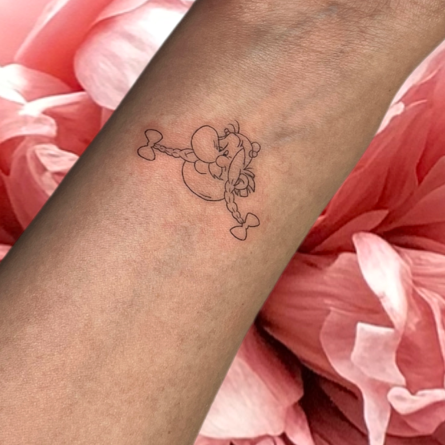 Tattoo_Fineline_Comic_Obelix_Memories